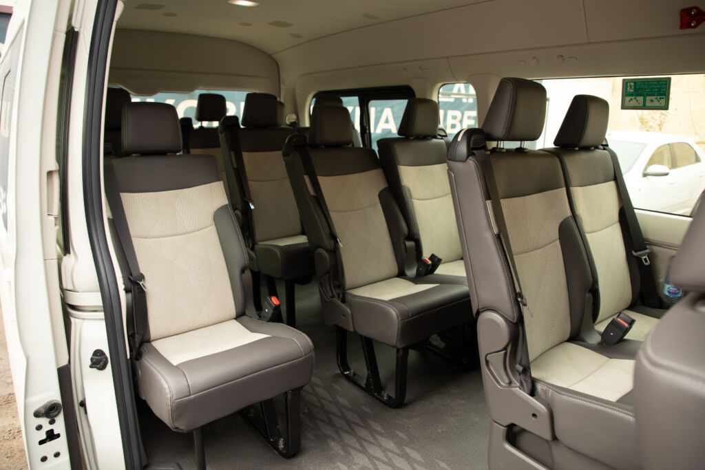 Toyota Hiace interior